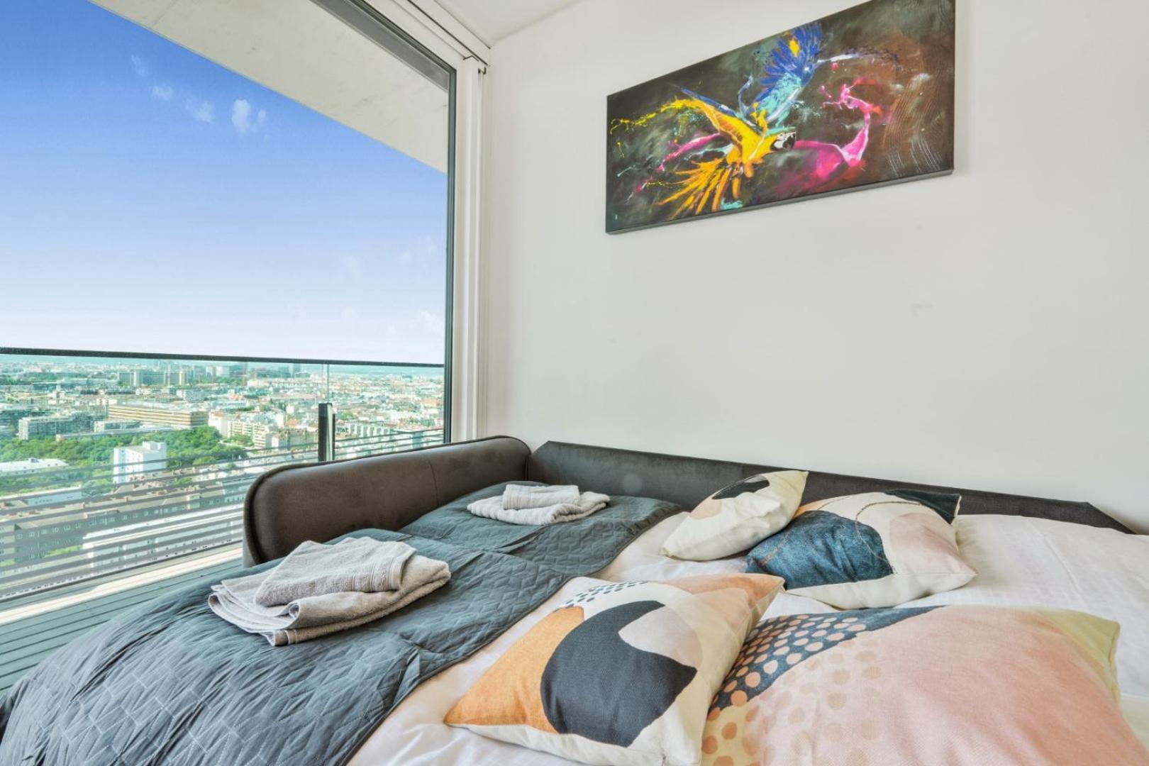 Luxury Penthouse I Rooftop Pool I Self Check-In ウィーン エクステリア 写真